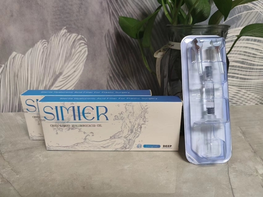 Γουρουνιές στο πρόσωπο 1 ml 2 ml γεμιστήρα χειλιών Χειλουρονικό οξύ