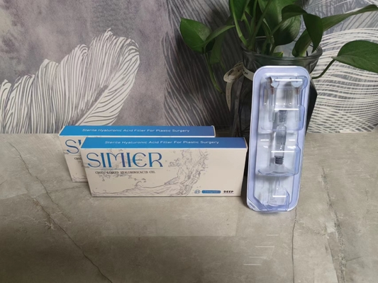 SIMIER 2 ml Αντι- ρυτίδες Ενέσιμο δερματικό γεμιστήρα με υαλουρονικό οξύ για το πρόσωπο