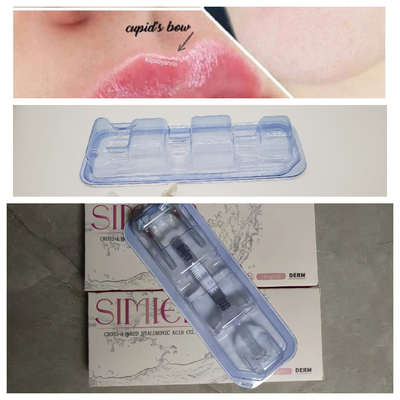 Ενέσιμες ενέσεις υαλουρονικού οξέος 24mg/ ml για φροντίδα προσώπου