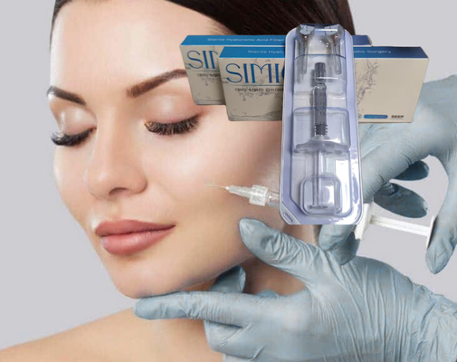 50 ml Ενέσιμο Υαλουρονικό οξύ Πρόσωπο Δερματικό Φόρτωμα Ενίσχυση χειλιών Μη χειρουργική