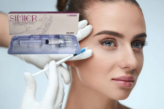 Διασταυρούμενο SIMIER Δερμικό Συμπλήρωμα 2 ml Ενέσεις Υδραυλικού Οξέος για το Πρόσωπο