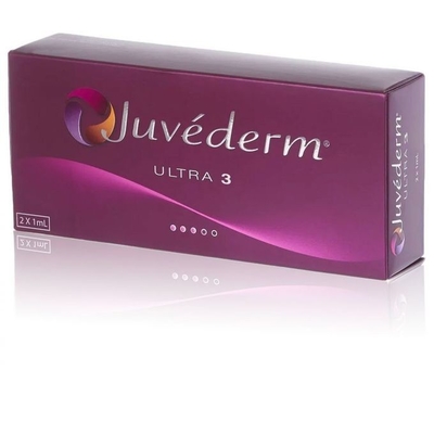 Juvederm Ultra 3 Υαλουρονικό οξύ HA Δερματικό γεμιστήρα 2 ml Ενίσχυση χειλιών