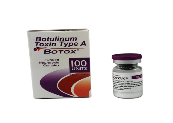 Οι Botulinum εγχύσεις τοξινών Allergan αφαιρούν τις ρυτίδες 100 μονάδες Botox